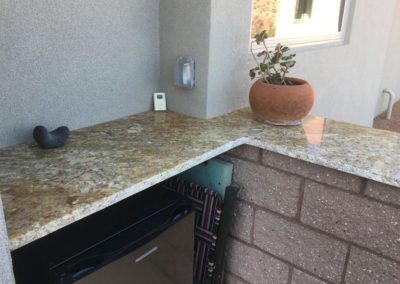 United Stoneworks Patio Beverage Cooler Top Countertops By United Stoneworks In Albuquerque, New Mexico