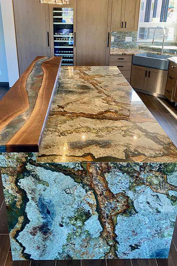Showpiece-Granite-Waterfall-Kitchen-United-Stoneworks